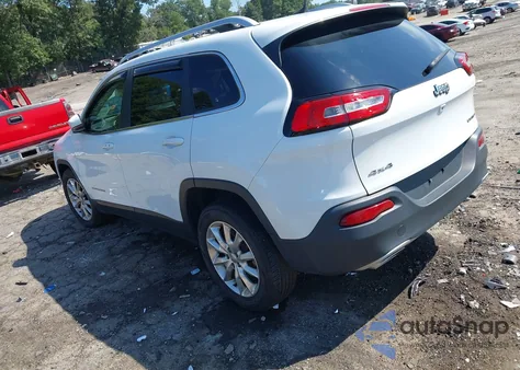 2016 Jeep Cherokee Limited из США, поврежденный, VIN 1C4PJMDS8GW227975